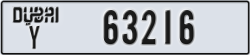 dubai - code - Y - number -63216