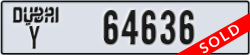 dubai - code - Y - number -64636