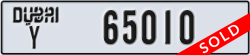 dubai - code - Y - number -65010