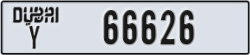 dubai - code - Y - number -66626