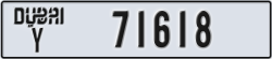 dubai - code - Y - number -71618