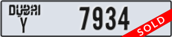 dubai - code - Y - number -7934