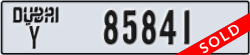 dubai - code - Y - number -85841