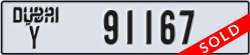 dubai - code - Y - number -91167