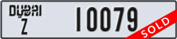 dubai - code - Z - number -10079