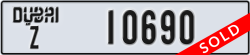 dubai - code - Z - number -10690