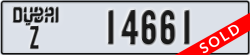 dubai - code - Z - number -14661