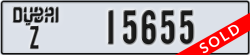 dubai - code - Z - number -15655