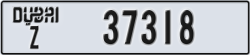 dubai - code - Z - number -37318