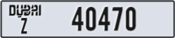 dubai - code - Z - number -40470