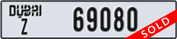 dubai - code - Z - number -69080