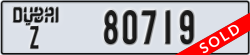dubai - code - Z - number -80719