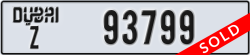 dubai - code - Z - number -93799