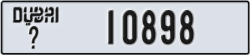 dubai - code - _ - number -10898
