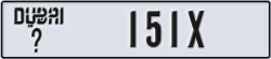 dubai - code - _ - number -151X