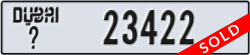 dubai - code - _ - number -23422