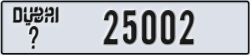 dubai - code - _ - number -25002