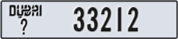 dubai - code - _ - number -33212
