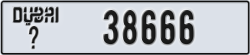 dubai - code - _ - number -38666