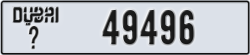 dubai - code - _ - number -49496