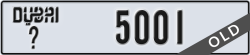 dubai - code - _ - number -5001
