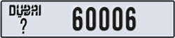 dubai - code - _ - number -60006