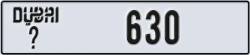 dubai - code - _ - number -630