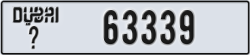 dubai - code - _ - number -63339