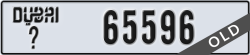 dubai - code - _ - number -65596