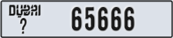 dubai - code - _ - number -65666