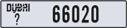 dubai - code - _ - number -66020