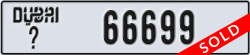 dubai - code - _ - number -66699