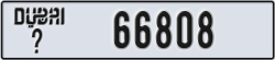 dubai - code - _ - number -66808