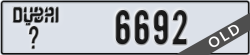 dubai - code - _ - number -6692