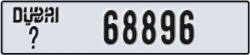 dubai - code - _ - number -68896