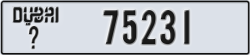 dubai - code - _ - number -75231