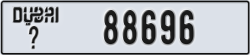 dubai - code - _ - number -88696