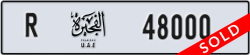 fujairah - code - R - number -48000