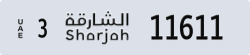 sharjah - code - 3 - number -11532