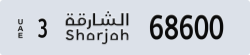 sharjah - code - 3 - number -68521