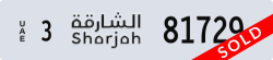sharjah - code - 3 - number -81729