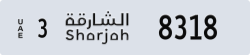 sharjah - code - 3 - number -8239