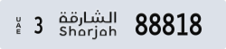 sharjah - code - 3 - number -88739