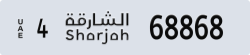 sharjah - code - 4 - number -68789