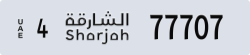 sharjah - code - 4 - number -77628