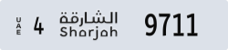 sharjah - code - 4 - number -9711
