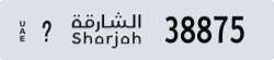 sharjah - code - _ - number -38875