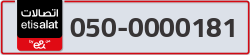  - code - 050 - number -0000181