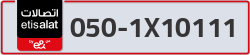  - code - 050 - number -1X10111