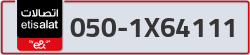  - code - 050 - number -1X64111